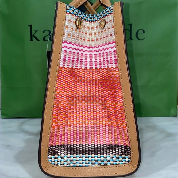 Kate spade Ellie small straw tote - Picture 4 of 11